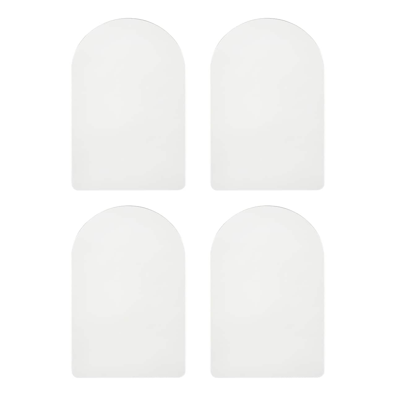 5.5" Acrylic Arch Plaques, 4ct. by Make Market®